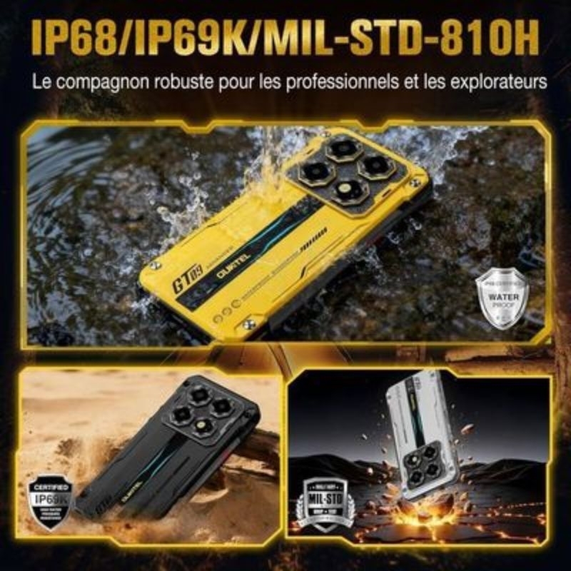 OUKITEL WP60 5G 10000mAh 108MP 7,2