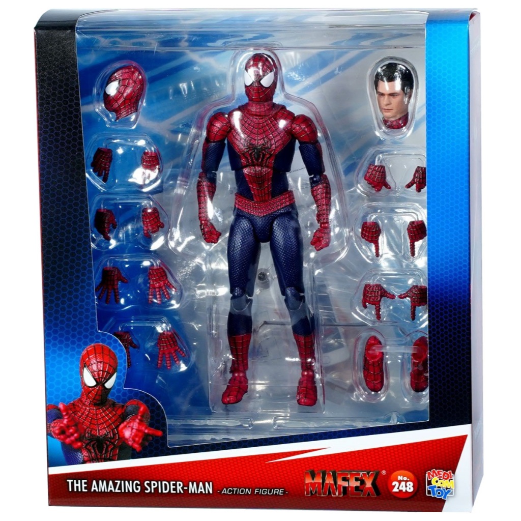 Boneco Spider-man Amazing Mafex #248 Andrew Garfield Aranha