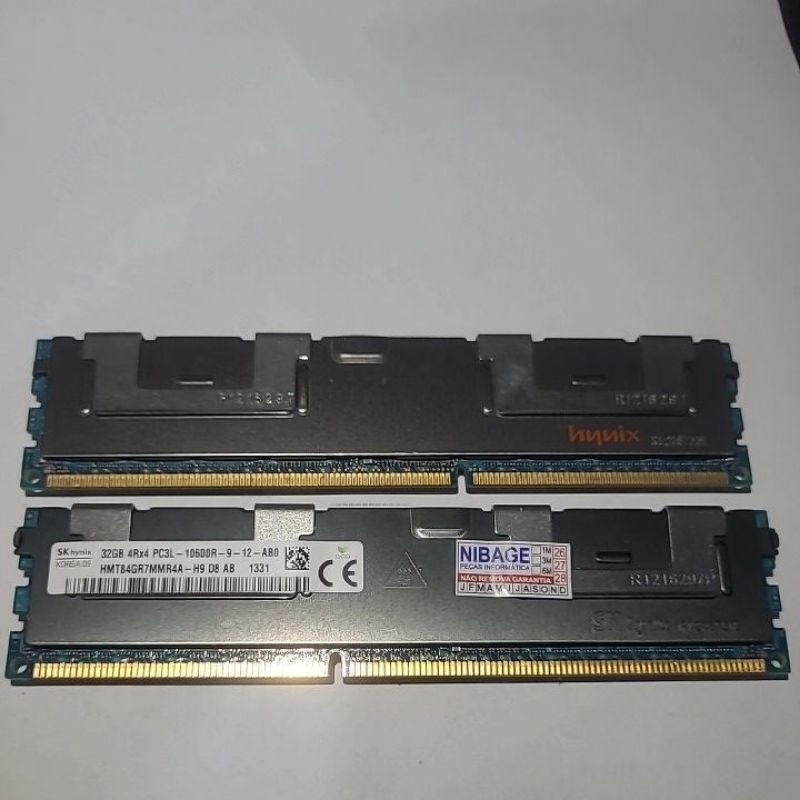Memória RAM SK hynix HMT84GR7MMR4A-H9 Registered Servidor 32 GB (1x32 GB) DDR3L