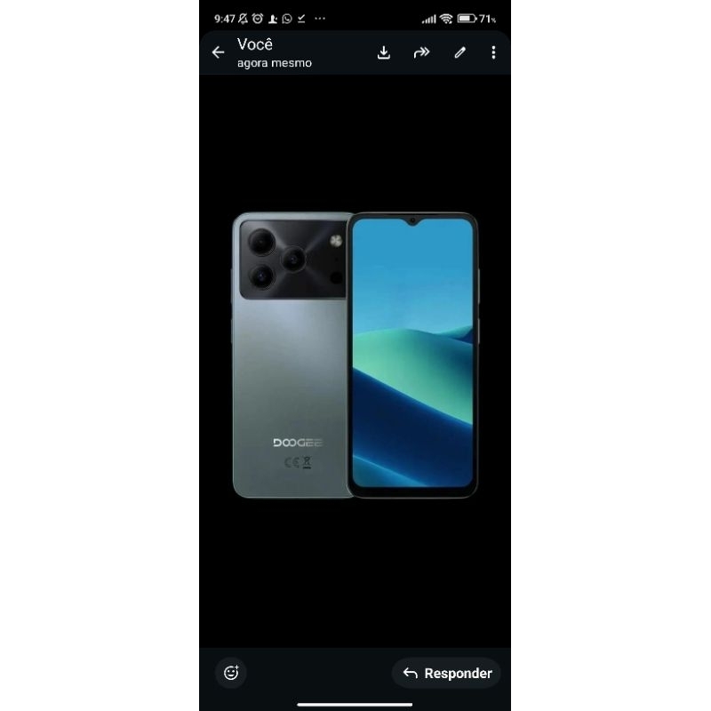 Celular Doogee Note 56 Pro 4GB/128GB Verde | Shopee Brasil