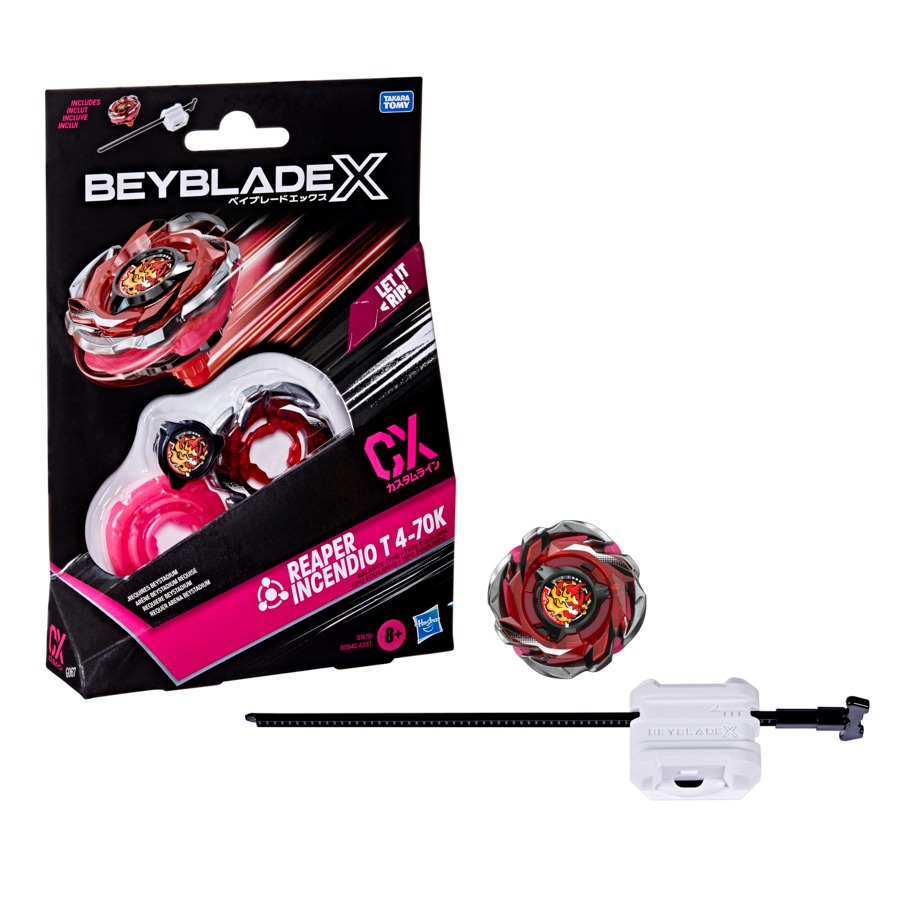Beyblade X 2.0 Starter Pack Pião e Lançador Sortido - Hasbro G0840