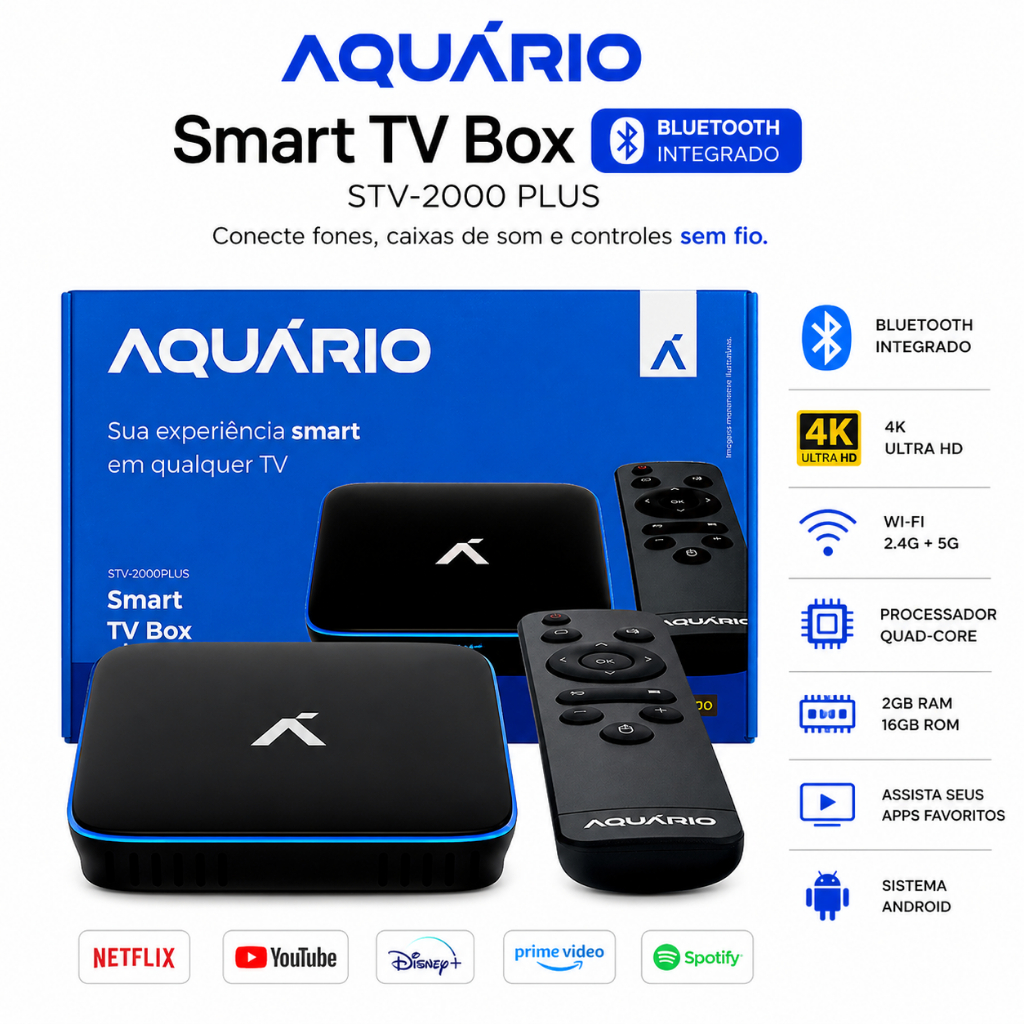 smart tv box android 13 em Promoção na Shopee Brasil 2026