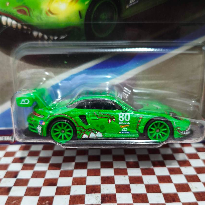 Hot Wheels Premium Rexy Porsche 911 GT3 R (992) -Race Day | Shopee