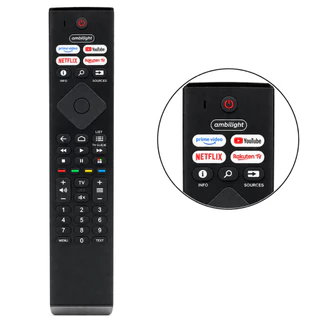 Controle Philips Smart TV 4K Android 55PUG7906 Com Tecla Ambilight