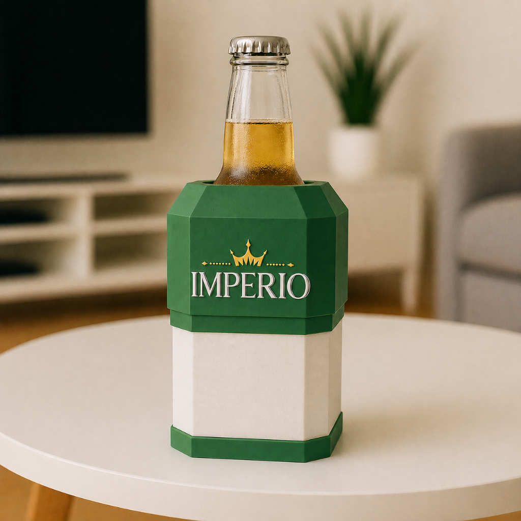 Porta Garrafa Térmica Cerveja Long neck Camisinha com Isopor