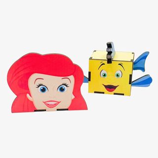 5/10/15/20PCS Mini Cubos Pequena Sereia / Ariel em MDF - Lembrancinha ...