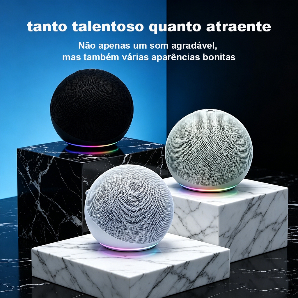 Virtual Alaxe Echo Dot 5 Geração Alto Falante Original Envio Imediato Melhor Preço