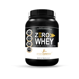 Whey Protein Zero Lactose 908g – 24g Proteína por Dose – Zero Glúten e Açúcar – Natural