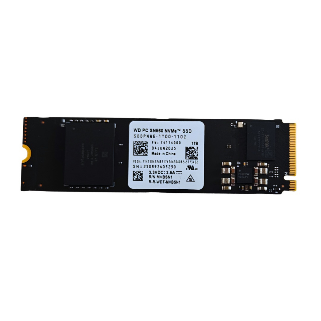 高性能NVMe M.2 SSD 1TB 信頼のWD SN560 Gen4 SSD 1TB WD PC SN560 NVMe M.2 2280 - Novo Original OEM Alta