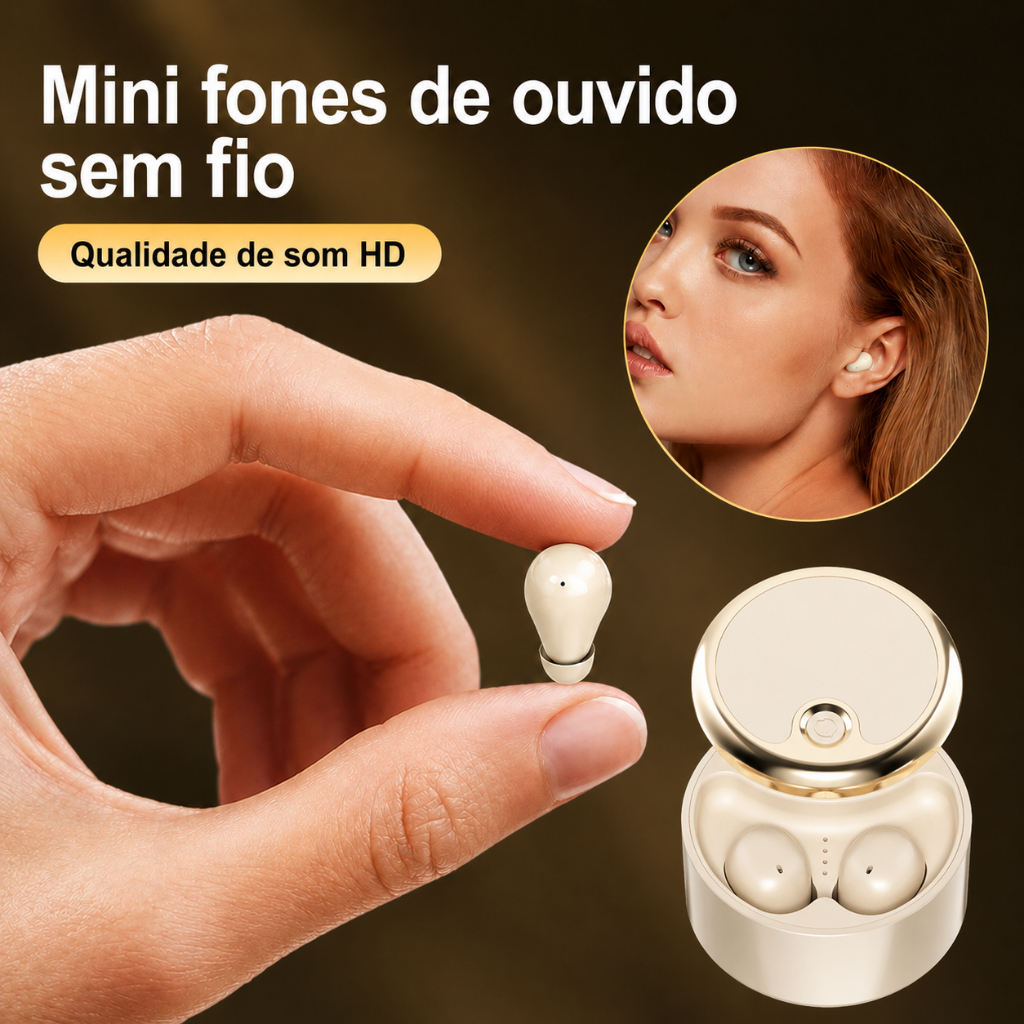 Fone de Ouvido Invisivel em Oferta | Shopee 2026