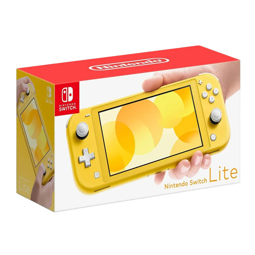 Nintendo Switch Lite Amarelo Portátil Desbloqueado SD 128GB com