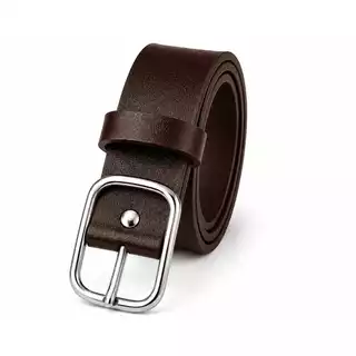 Cinto Feminino Largo 2,5cm - Fivela Prata da moda - Eva