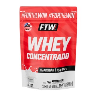 Whey Protein Concentrado 1kg Refil - FTW — foto 6 — Achou Levou Brasil