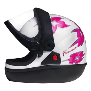 Capacete Taurus San Marino Femme Branco Automático Original