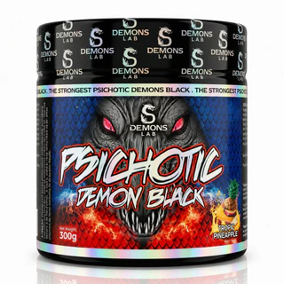 Pré Treino Psichotic Demon Black 300g Demons Lab