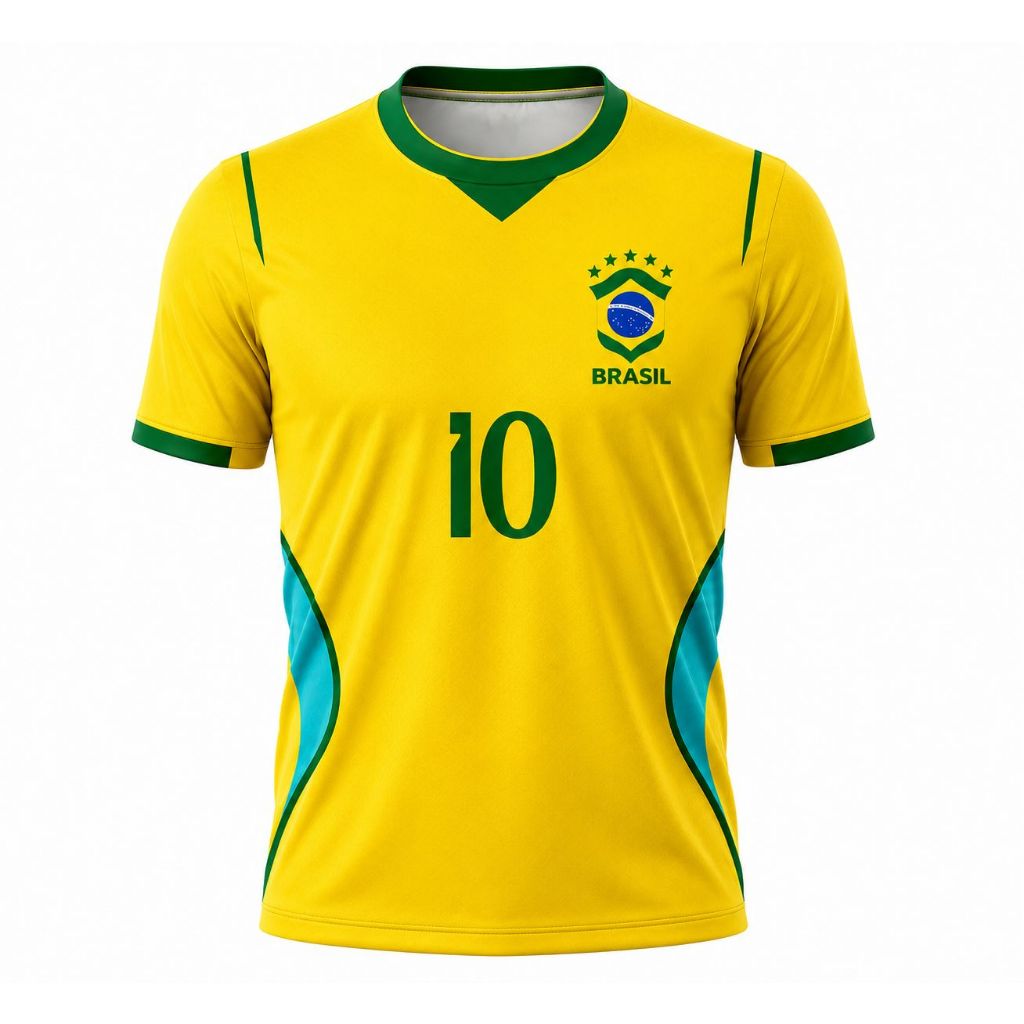 Camisa Seleção Brasileira Amarela Edição 2026/27 Copa do Mundo
