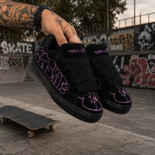 Tênis Tesla Hertz Paper Streetwear Suede Premium Unissex Moda do Momento