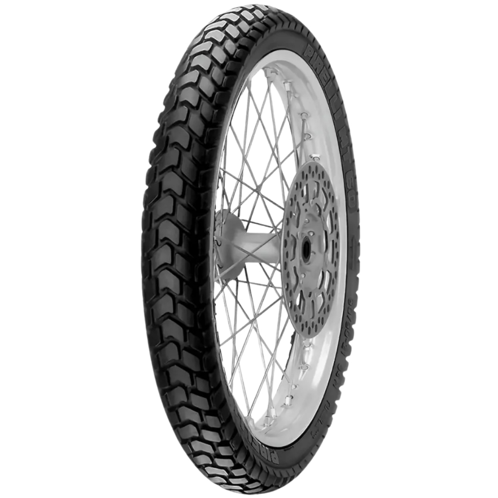 シロ　① Pneu Dianteiro 90/90-19 MT60 uso Com CAMARA 52P PIRELLI Novo
