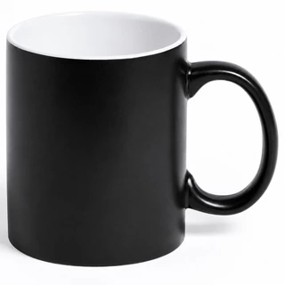 Caneca Lousa 325Ml Preta Para Vc Escrever Frases Com Giz De Cera Promocional