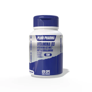 Metilcobalamina 1mg + D3 10,000ui + K2 100mcg C/120