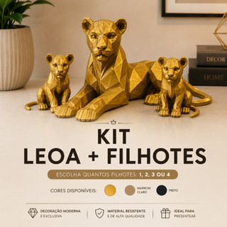 Kit Leoa + Filhotes