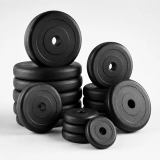 Anilhas Adicionais para Kit Musculação 6 em 1 Peso Extra Halter Barra Treino em Casa