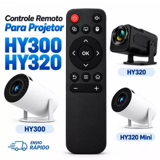 Controle Remoto Projetor Android HY300 HY320 Mini Pro Infravermelho Modelo Liga/Desliga-mp