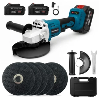 Esmerilhadeira Angular 115mm 48V Brushless 1600W 2 Baterias 4.0Ah Sem Fio Corte e Desbaste