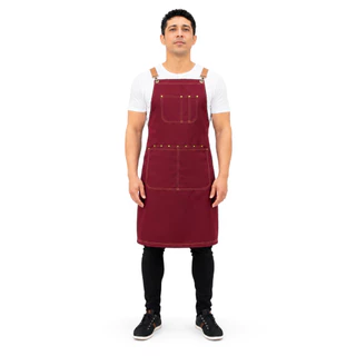 Avental Premium Estilo Chef Cozinha Churrasco Unissex