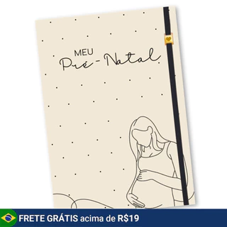 Pasta Catálogo Gestante Personalizada Meu Pré Natal Porta Documentos em Oferta na Shopee