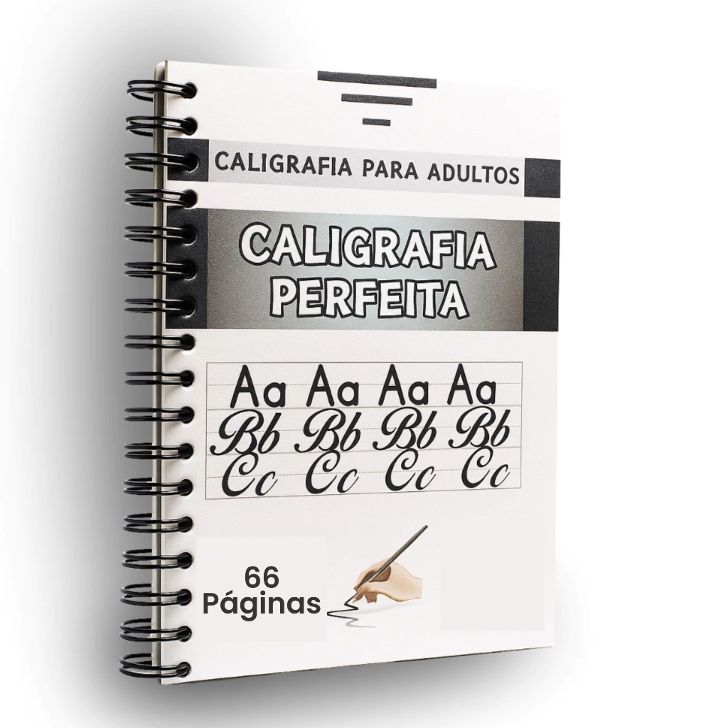 Caderno de Caligrafia para Adultos | Shopee Brasil