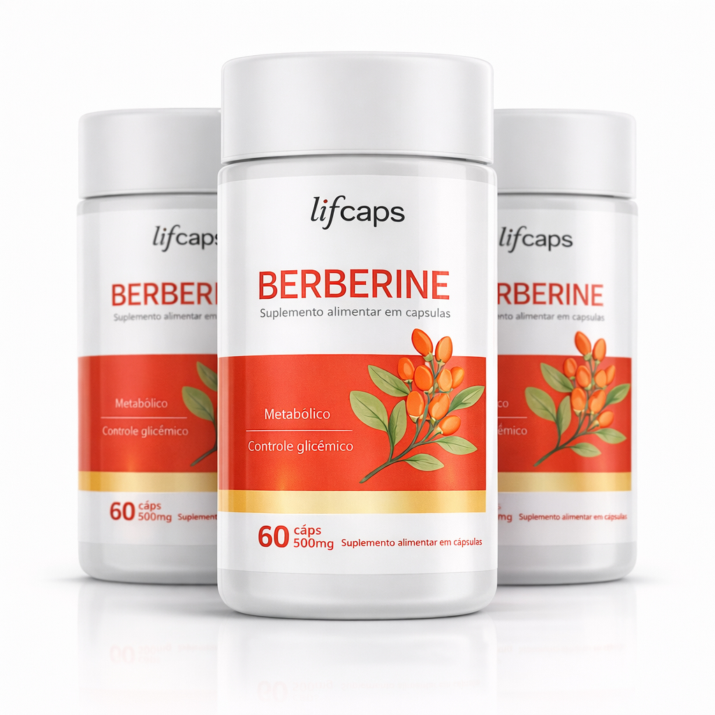 Suplemento de Berberina em Comprimidos 500mg - Alta Concentração e ...
