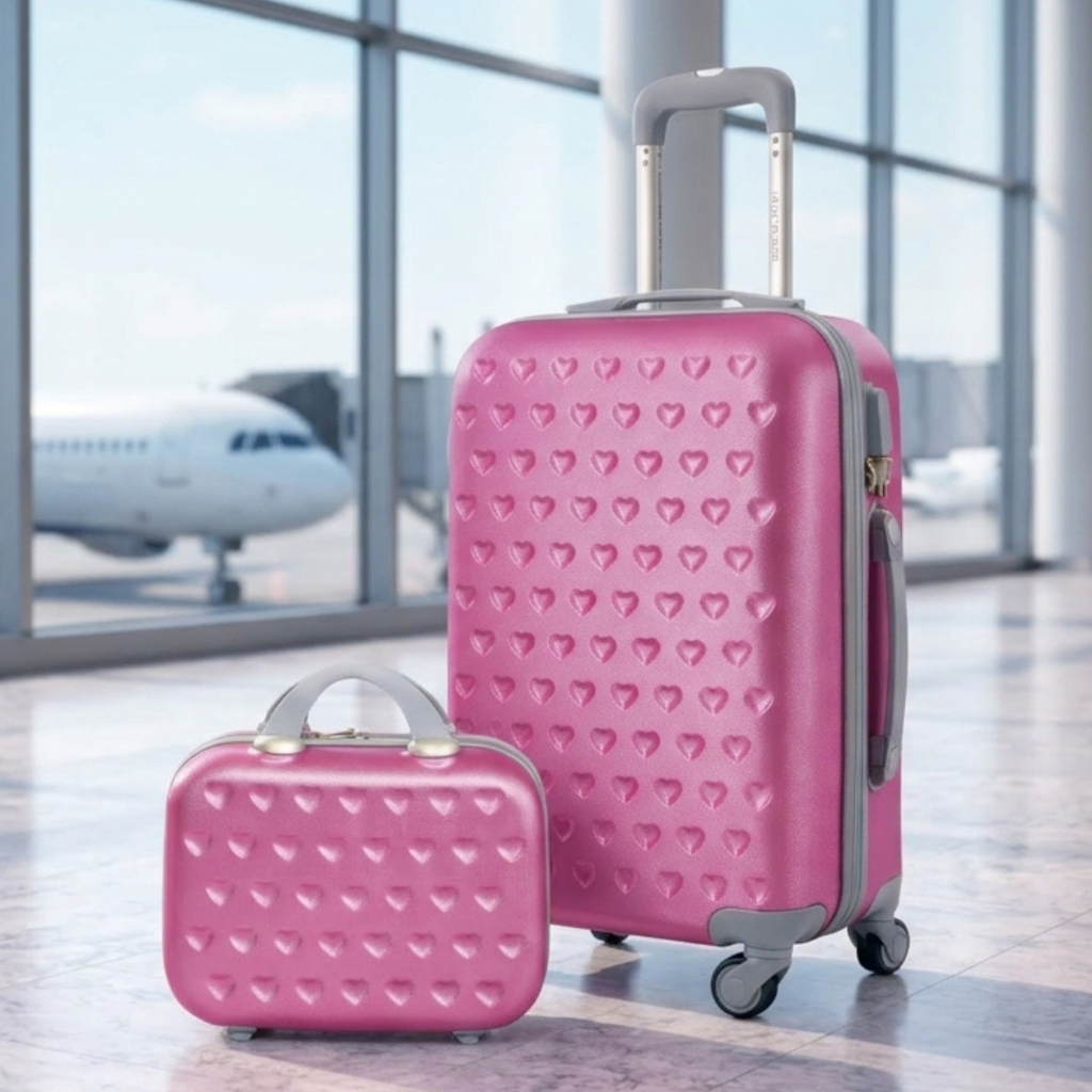 Kit Mala de bordo + Frasqueira com melhor Custo-Beneficio para Viagem e ...