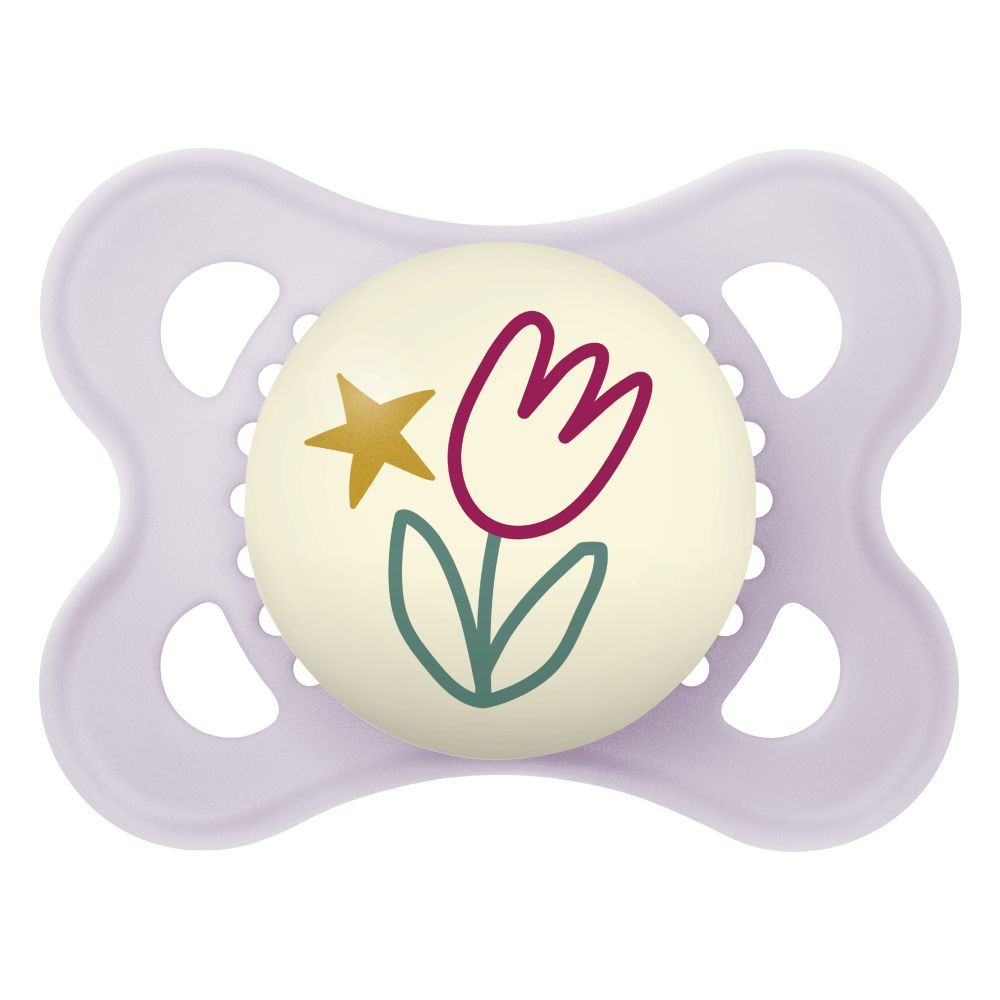 Chupeta Mam Original Night 0-6 Meses Rosa CH22212 | Shopee Brasil