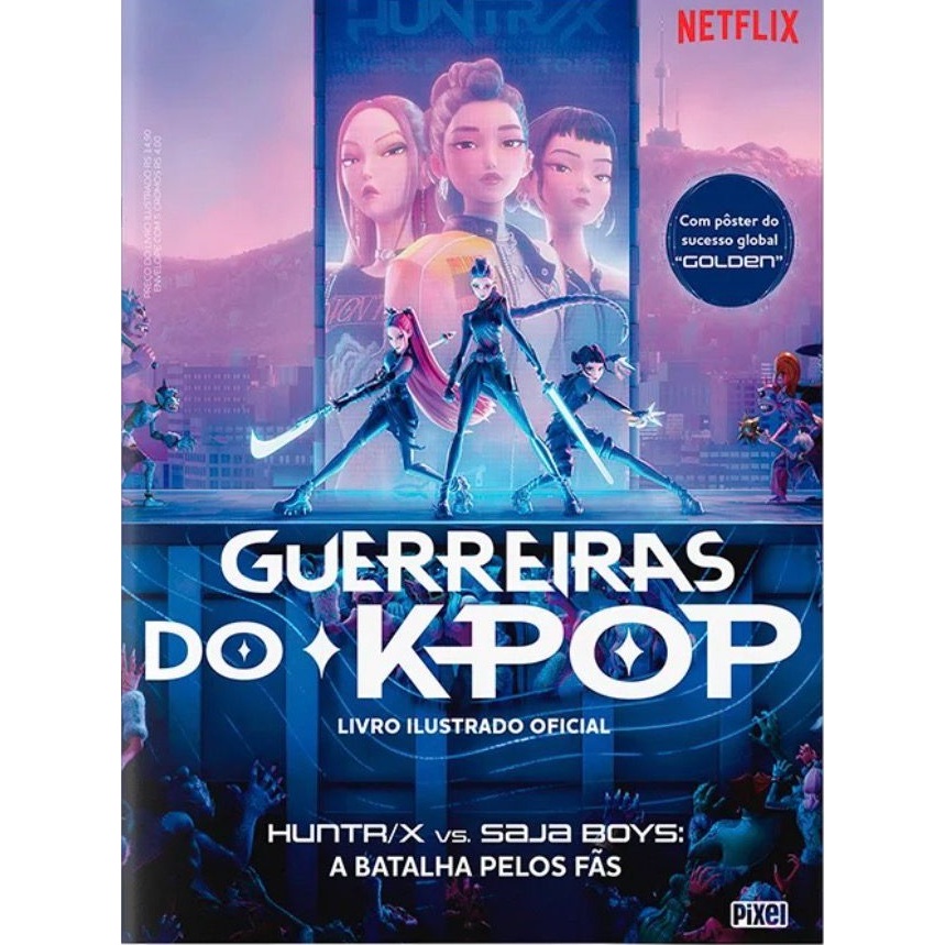 Álbum Guerreiras Do K-pop + Figurinhas (5, 10 ou 20 Envelopes