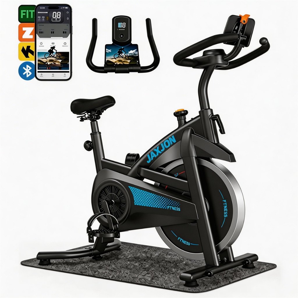 Bike Spinning para Apartamento 150kg Bicicleta Ergométrica Mecânica ...
