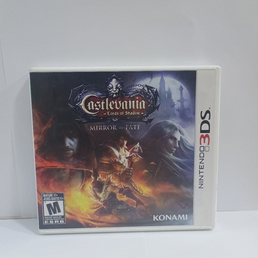 Castlevania lords of shadow Mirror of fate- jogo de nintendo 3ds