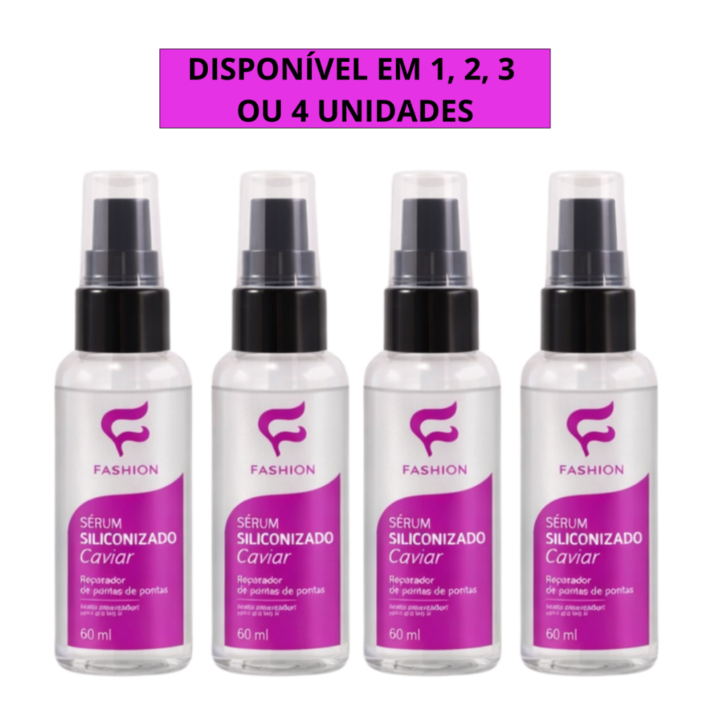 Óleo Reparador de Pontas Sérum Caviar 60ml Fashion Cosméticos