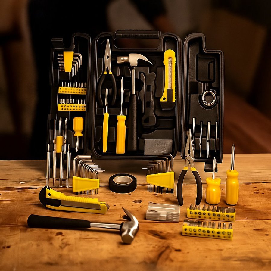 kit ferramentas completo, jogo de ferramentas 200 peças, maleta ferramentas, kit profissional ferramentas, ferramentas c