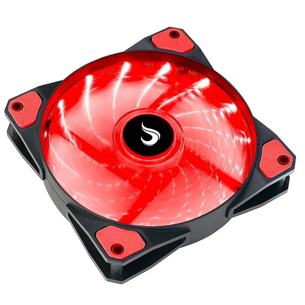 Cooler FAN Rise Mode Wind W1, 120mm, LED Vermelho - RM-WN-01-BR ...