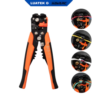 Alicate crimpador Alicate Decapador automático Crimpador cortador desencapador de Fios Cabos-LUATEK