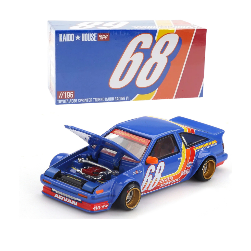 KAIDO HOUSE 196 - Toyota AE86 Sprinter Trueno Kaido Racing V1 MINI