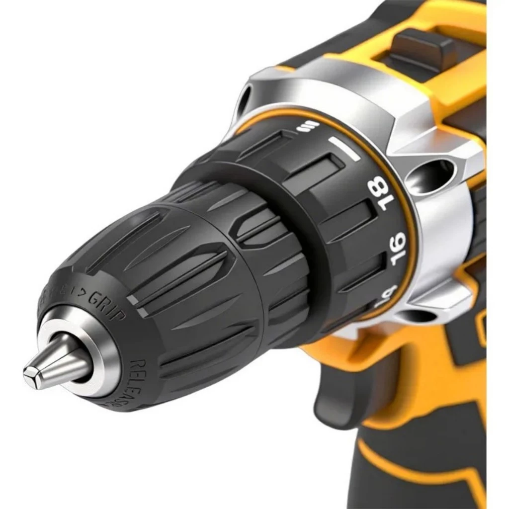 Furadeira e parafusadeira sem fio de 12V/48V, incluindo 1 ou 2 Baterias, com ou sem caixa de Ferramentas e Acessórios