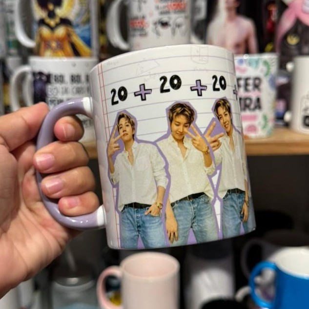 Caneca de Cerâmica Jhope Six Seven - BTS | Shopee Brasil