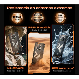 Kingkong Es 3 Robusto Dual Sim 256/16 Gb Ram Bateria 10200mah (Android 15) NFC