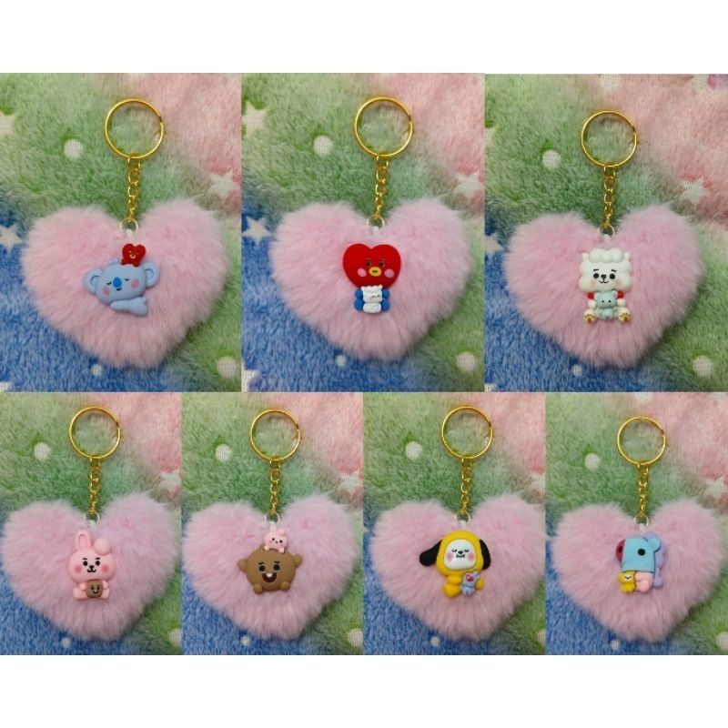 Kit Bt21 + Bts 20 Itens/Koya/RJ/Mang/Tata/Shooky/Cooky/Chimmy/RM/V
