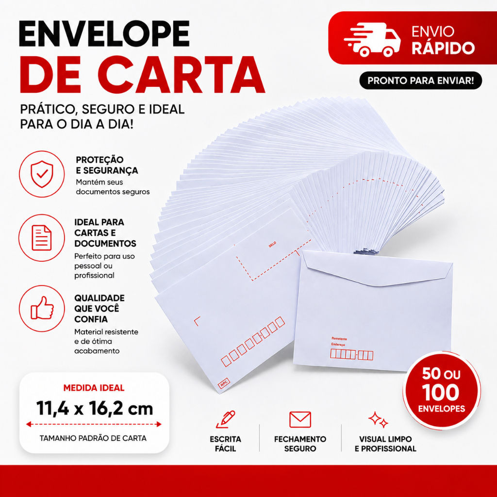 Envelope em Oferta | Shopee 2026