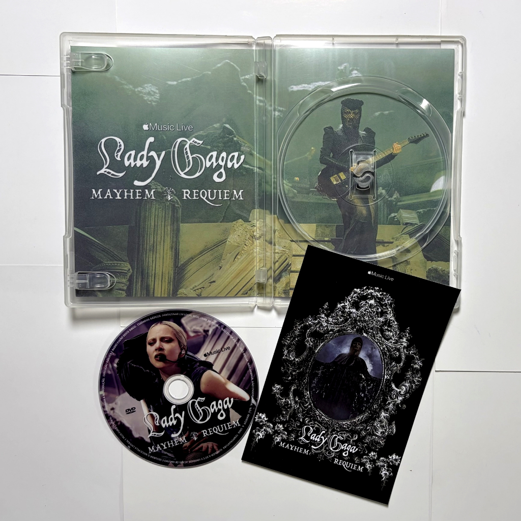 DVD Lady Gaga Mayhem Requiem Apple Music Live Concert 2026