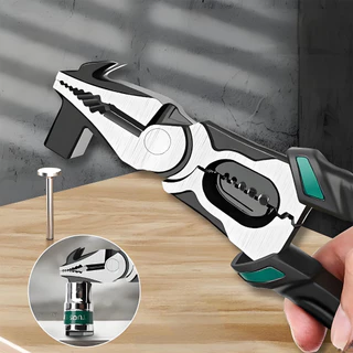 Multifunctional Universal Diagonal Pliers, Martelo e Fine Tip, Wire Cutters for Electricians -F11