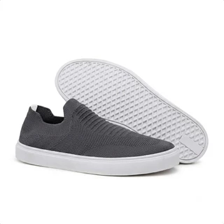 Tênis Sapatênis Masculino Knit Slip On Super Leve CONFORTÁVEL- Envio RÁPIDO